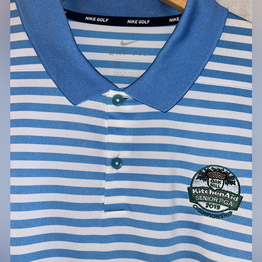 Mens Nike Dry Fit Golf Polo Pga Championship